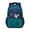 Green, variant on GobdXE Back To School Unisex Student Color Block Astronaut Space Print Backpack Multi Pocket Water Resistant Daypack Size:Small Size