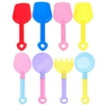 thumbnail image 1 of Miangastore 8pcs Sand Dig Shovels Portable Beach Shovels Children Digging Shovel Toys, 1 of 8
