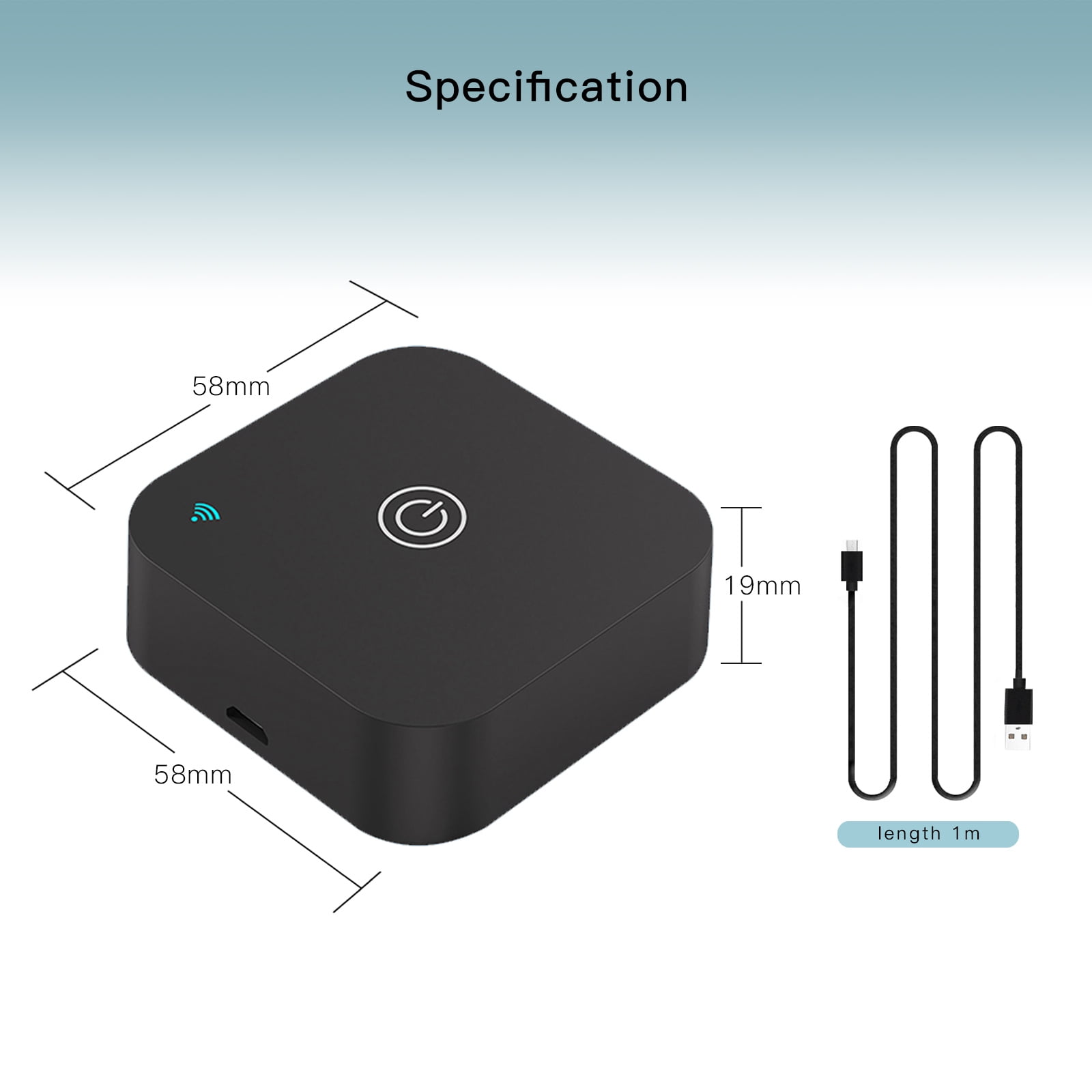 Thermostat AC Controller, Touch Button Tuya APP Wireless Temperature Humidity Sensor Voice ,Temperature calibrating