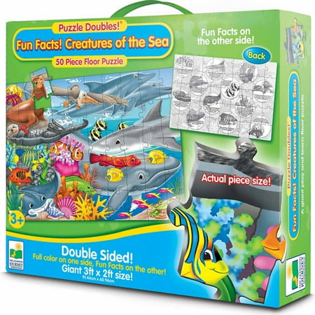 UPC 657092184998 product image for The Learning Journey Puzzle Doubles, Fun Facts! Creatures of the Sea | upcitemdb.com