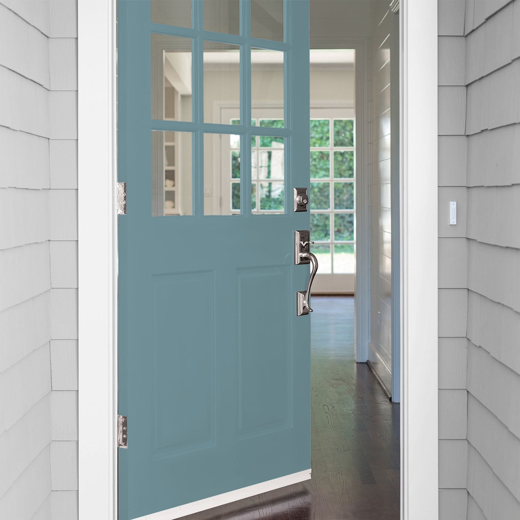 Glidden High Endurance Plus Baritone Satin Exterior Paint and Primer, 1 Quart