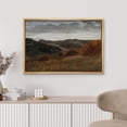 thumbnail image 4 of HFDF Canvas Prt Wall Art Country Mounta Range Filed Landscape Illustrations Fe Art Decorative Zen Multicolor Country/Farmhouse Retro for Bedroom - Natural 24x20inch Framed, 4 of 6