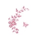 thumbnail image 2 of XWSHYW Pegatinas de Pared Adhesión y Pared para Asiento de Inodoro con Flores, Decoración para Baño, 2 of 4