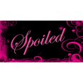 thumbnail image 1 of Photo Spoiled Pink Design Assiette License, 1 of 1