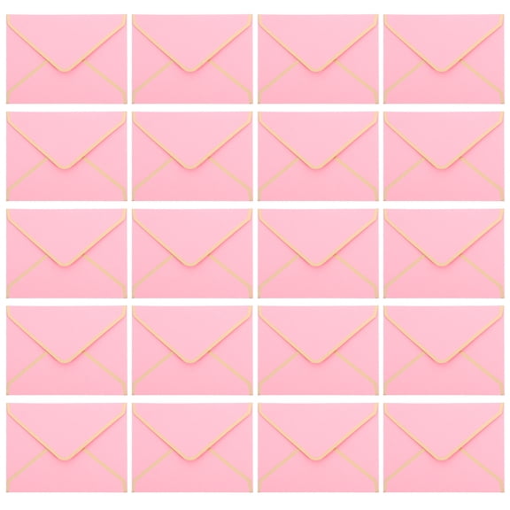 WORGEOUS  50 Pcs Vellum Envelopes Invitations with Small Baby