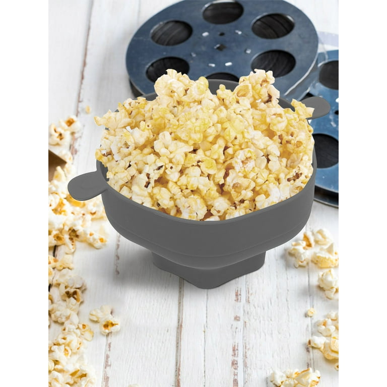 Silicone Popcorn Popper Microwave Collapsible - Popcorn Buckets Reusable |  Microwave Popcorn Maker | Popcorn Bowls Set | Air Popper Popcorn Maker 
