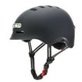 thumbnail image 1 of Graflsoa LED-Integrated Safety Helmet for Cycling, Skateboarding, and Electric Scooters - Black, Size L, 1 of 6