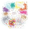 thumbnail image 3 of Make It Real: Say Yes! Alphabet Bead Bracelet Set - 1008pc DIY Jewelry Kit, Colorful ABC & Circle Beads, Spell Words & Names, Craft Kids Ages 8+, 3 of 7