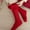 dRed, variant on Odeerbi Bowknot Christmas Socks for Kids Boys Girls Mid-Calf Socks Fall Winter New Year's Red Socks Christmas Calf Socks Christmas Gift Stockings 3-12 Years Red
