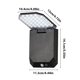 thumbnail image 3 of onlyliua ¡ Artículos En Liquidación! Lámpara Solar de Pared Plegable para Exteriores, Luz Led para Patio, Jardín, Decoración, Detección Humana, Impermeable, Luz de Calle, 3 of 6