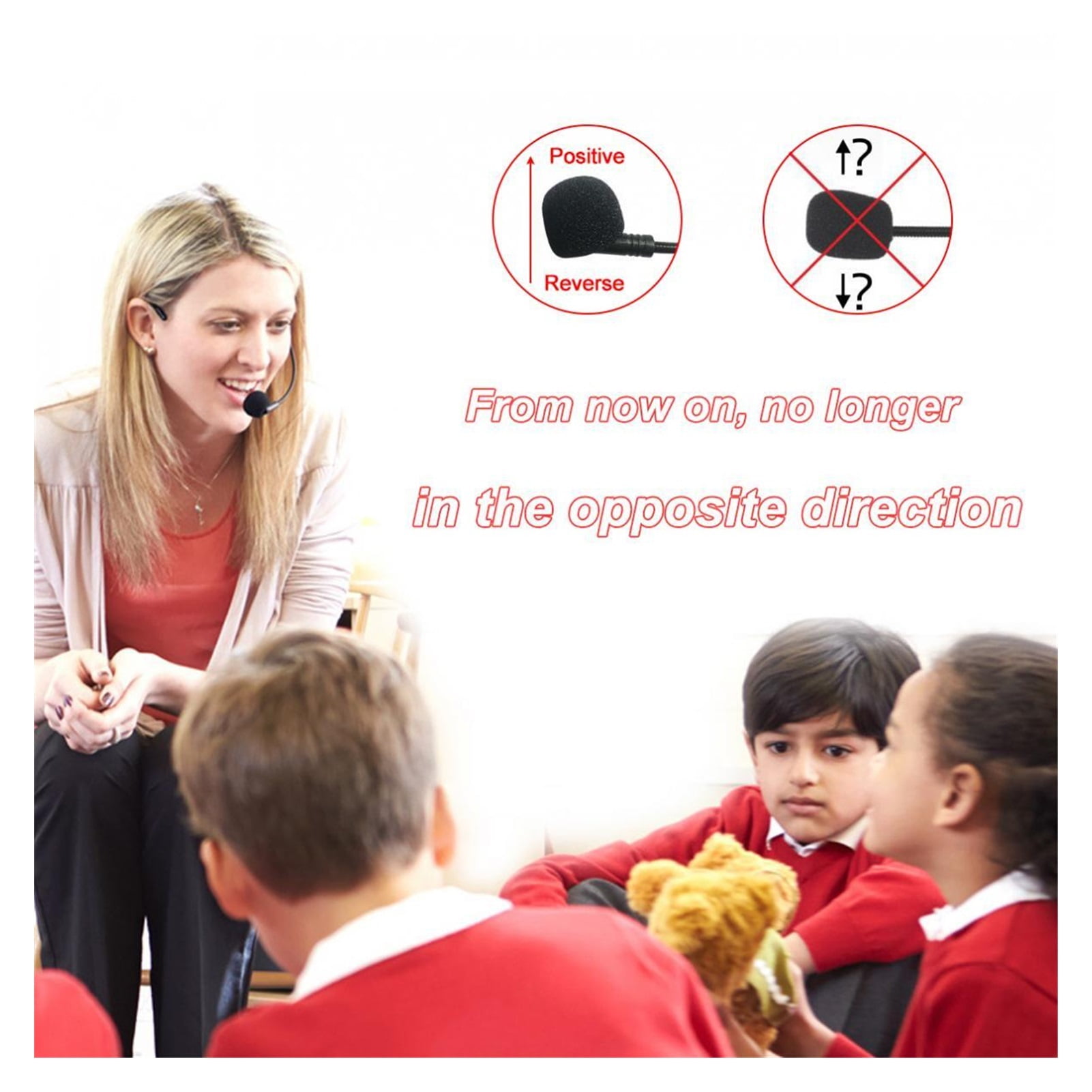 K400 3 Colors Portable Wired Mini Audio Speaker Megaphone Voice Amplifier Loudspeaker Microphone Waist Band Clip ,Easy to Operate