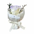 thumbnail image 2 of Foqnuq Mini Pocket Simulation Flower Bouquet - Rose & Sunflower Everlasting Floral Gift Box for Birthday, Wedding, Home Decoration, 2 of 6