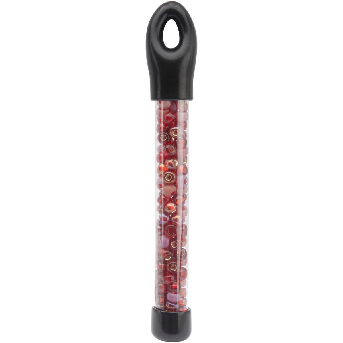 Glass Bead Tubes, 24g/Pkg, 2/0