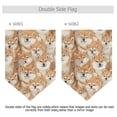 thumbnail image 2 of Dogs Shiba Inu Garden Flag 18" x 12.5" Double Sided Yard Lawn Outdoor Decor Small Yard Flags, 2 of 6
