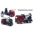 thumbnail image 2 of 6 uds 1: 64 aleación fundida a presión Mini vehículo de ingeniería excavadora coche niños regalos de Navidad, 2 of 8