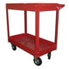 Olympia Tools 85-184 2 Tier 600 Pound Capacity Steel Utility Rolling Cart