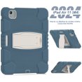 thumbnail image 3 of XYX Case for iPad Air 11 inch M2 2024 (6th Gen), Dual Layer Slim Heavy Shockproof Rugged Protective Cover Case with Kickstand (Cornflower Blue), 3 of 7