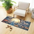 thumbnail image 2 of Bath Mat, Soft Absorbent Bath Rug, Sun Moon Grass Bath Mats for Bathroom, Living Room Bedroom Home Floor Mat, Bath Mat for Tub Non Slip 20 x 39 Inch Home Decor, 2 of 7
