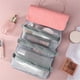 thumbnail image 2 of Bolsa de maquillaje de viaje colgante 4 en 1 con bolsas de malla desmontables, organizador de artículos de aseo resistente al agua para mujeres, 2 of 2