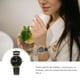 thumbnail image 4 of 1 reloj de pulsera para mujer, de cuero, informal, para niñas., 4 of 6