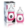 Joovy Boob Baby Bottle Glass - 5oz/160ml with Pink Sleeve - Pink
