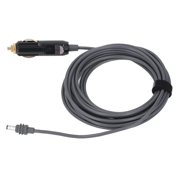 DC Car Power Cable 20AWG Heavy Duty Auto DC Power Plug Connector for Tire Inflators, Cleaners Efficient Transfer Plug and Play Car Cigar Lighter Power Supply Adapter Cable