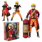 Naruto Uzumaki Sage Mode Action Figure Collectible, Multicolor, PVC