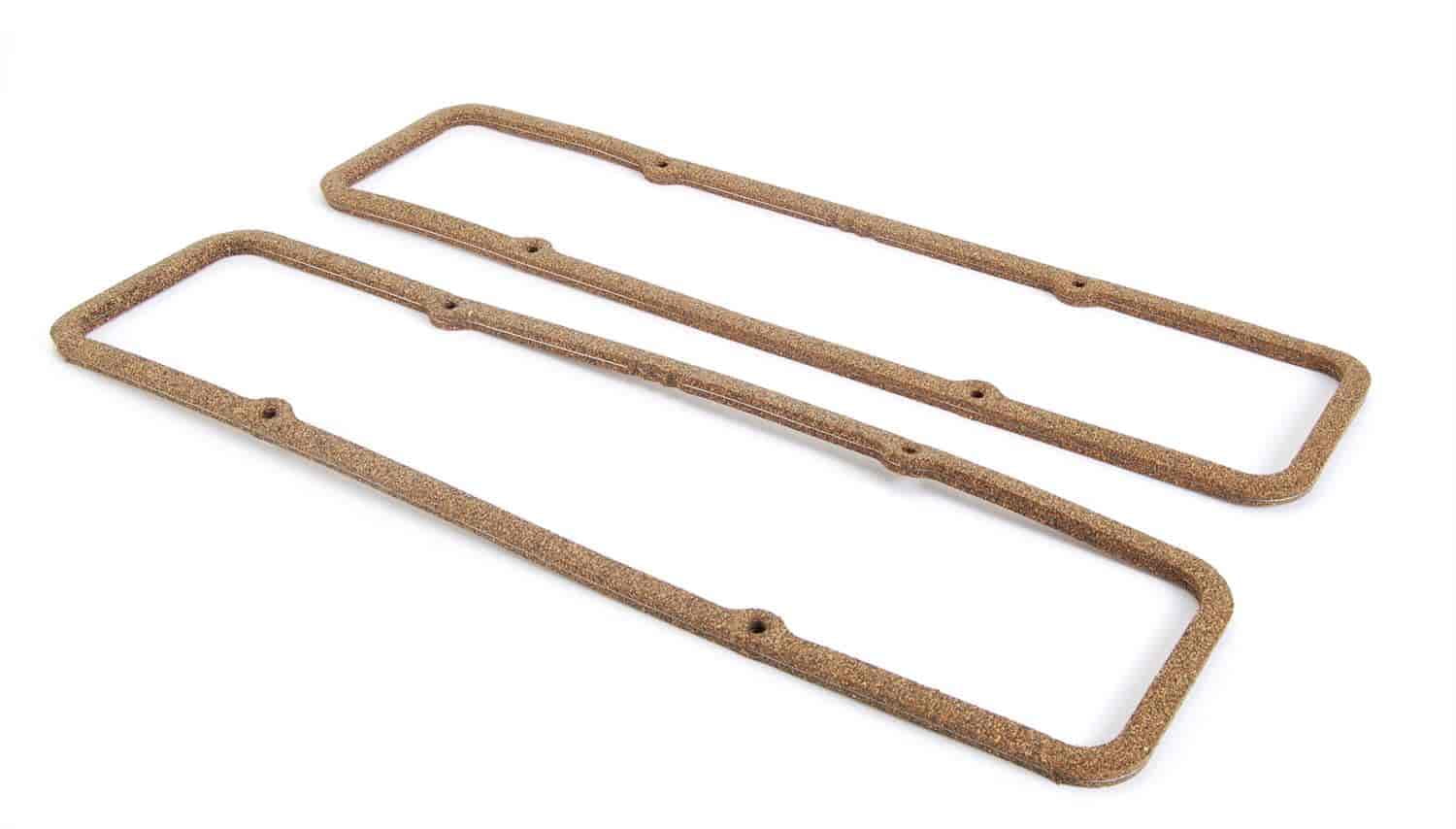 JEGS 210070 Valve Cover Gaskets Small Block Chevy Cork/Nitrile with Metal Core 5