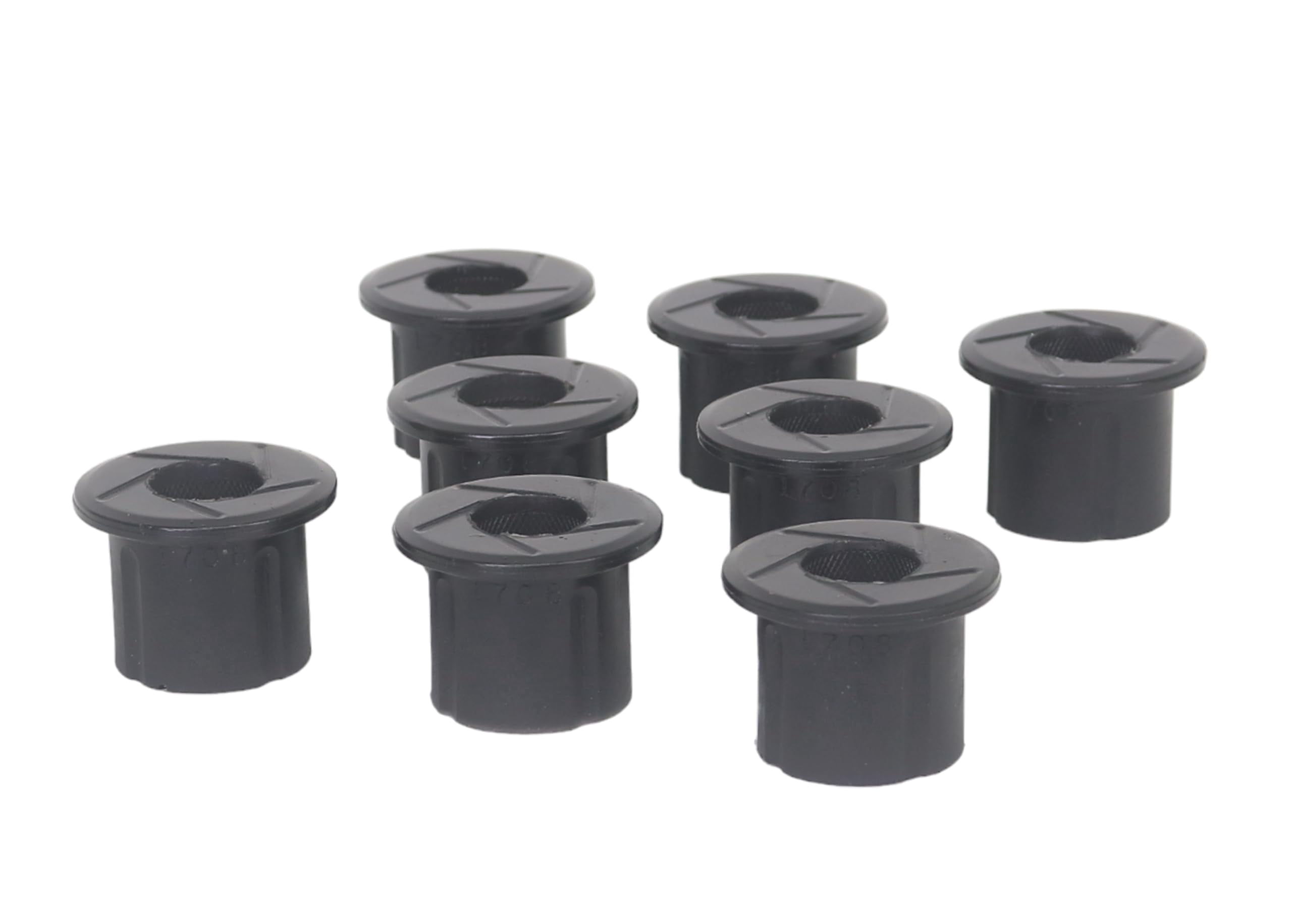 Whiteline W71060 Rear Leaf Spring and Shackle Bushing Kit Compatible with 98-04 Frontier, Xterra
