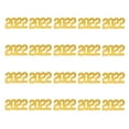 thumbnail image 1 of Shisuyan New Year Eve Table Decor Golden Paper 3 Sets 1x0.4in, 1 of 8