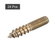 thumbnail image 3 of Unique Bargains M6x30mm Hanger Bolts, 24 Pack Double Ended Thread Dowel Screws, 3 of 5