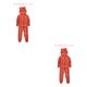 thumbnail image 2 of Qarigey Pijamas familiares Impreso Sombreros de Navidad Mono Cremallera roja Mameluco de manga larga Vacaciones Casual Cálido Body Ropa de dormir Niños 3-4 años, niños 2piezas Qarigey CBP143955, 2 of 6