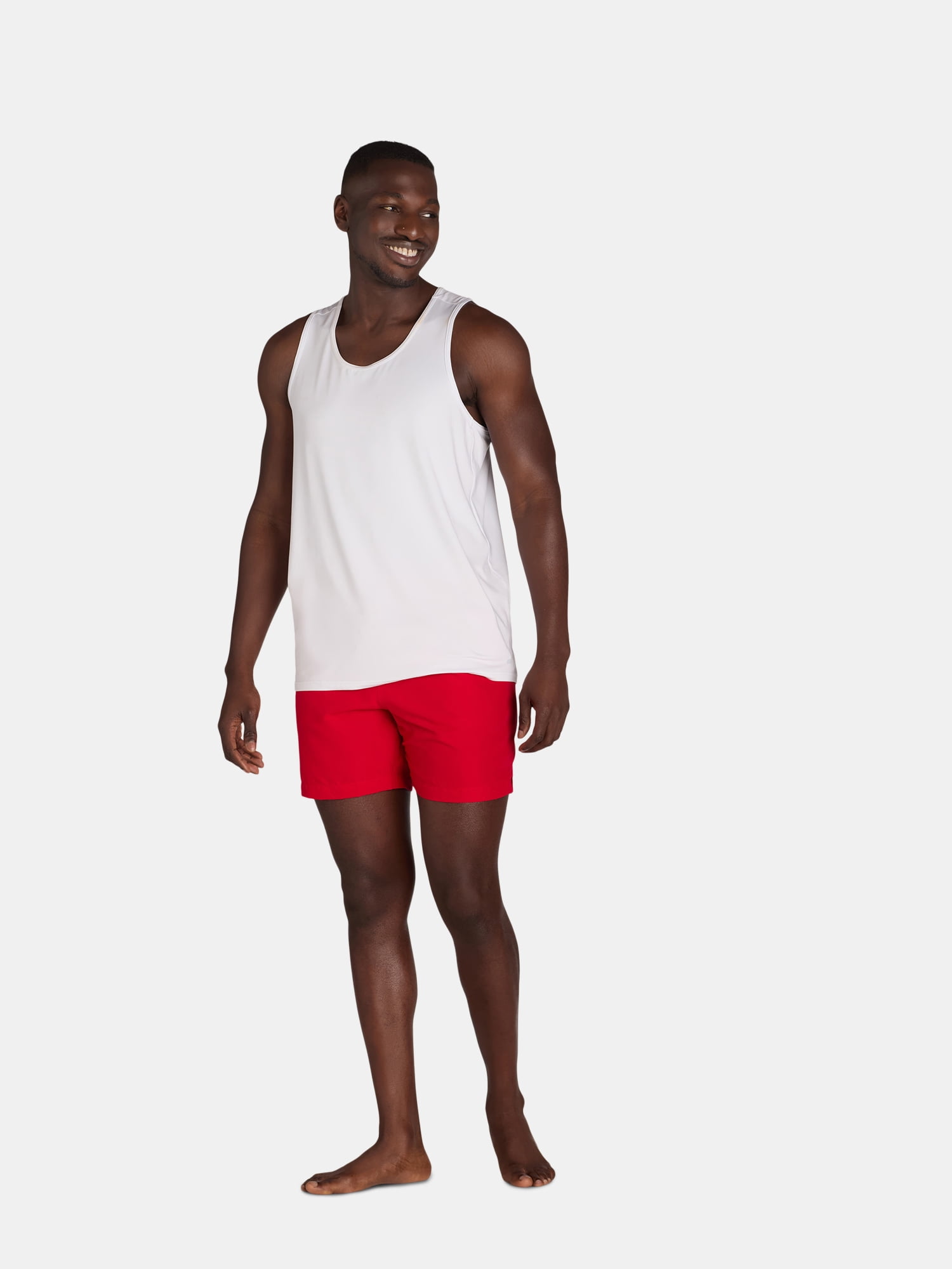 George Men's & Big Men's 2-Pack Swim Trunks, 6" Inseam, Sizes S-3XL