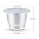 thumbnail image 5 of Filtro de cápsula de café reutilizable de acero inoxidable recargable para máquinas Nespresso, 5 of 5