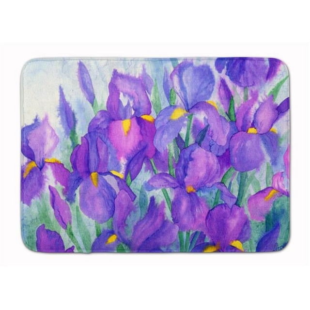 Carolines Treasures IBD0256RUG Tapis en Mousse à Mémoire de Forme Lavable en Machine Iris Violet