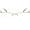 Dark Grey, variant on Unisex Optical Eyewear - Rectangle Shape, Metal Rimless, Gold Bronze
