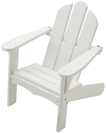 23 In Child S Adirondack Chair White, Toddler Adirondack Chair Wood