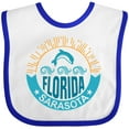 thumbnail image 3 of Inktastic Sarasota Florida Vacation Travel Boys or Girls Baby Bib, 3 of 4
