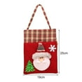 thumbnail image 6 of comerut Christmas Candy Gift Bag Goodies Drawstring Pouch Merry Christmas Treat Bag Birthday Party Snack Wrapping Wedding Gift Party Favor, 6 of 8