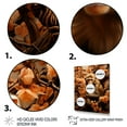 thumbnail image 3 of Designart "Autumn Monkey Palette in Brown" Animals Framed Wall Art - Traditional Brown Monkey Bedroom Framed Canvas Wall Art, 3 of 6