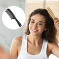 thumbnail image 3 of Unique Bargains 1pcs Detangling Hair Comb Double Row Tooth Hair Comb Hairdressing Styling Tool for Curly Hair 7.87"x1.77" Black, 3 of 6