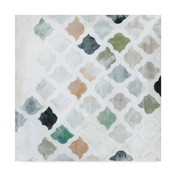 Trademark Fine Art 'Turkish Tile I' Canvas Art by Jodi Fuchs