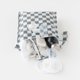 thumbnail image 5 of Bolsos de mano y mochilas Bumkins impermeables a cuadros grises, paquete de 2, 5 of 7