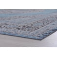 thumbnail image 5 of Traditional 2x3 Area Rug (2' x 3') Medallion Aqua, Cream Indoor Scatter Easy to Clean, 5 of 10