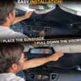 thumbnail image 3 of El parabrisas plegable del parasol del coche puede bloquear los rayos ultravioleta, mantener el coche fresco y evitar daños., 3 of 6
