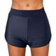 thumbnail image 2 of Prolriy - Bañador corto para mujer, pantalones cortos de playa, parte inferior de bikini, bikini de cintura alta, pantalones cortos para correr, pantalones cortos de playa, trajes de baño para mujer,, 2 of 3