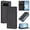 Black, variant on For Google Pixel 8 Phone Case,Peony Embossing Design,Anti-Scratch PU Leather Flip Foilo Cover,With Card Holder,Kickstand,Shockproof Drop Protection,Durable Wallet Phone Case,Brown
