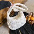 thumbnail image 3 of Bolso de viaje para mujer, bolso acolchado suave de nailon acolchado, bolsos de mano informales para niñas FLhrweasw Nuevo, 3 of 9