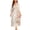 White, variant on Women's Satin Robe Long Kimono Robe Soft Comfy House Silky Vintage Lightweight Thin Luxury Spring Bathrobe White Small-X-Large