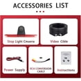 thumbnail image 1 of AHD 1080P HD CCD Waterproof Car Brake Light Rear View Reverse Camera Compatible For Mercedes-Benz Sprinter VW Crafter Van 2007-2018(Golden lens), 1 of 7